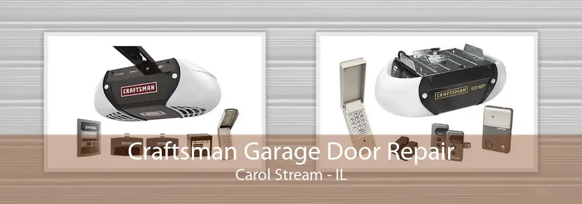 Craftsman Garage Door Repair Carol Stream - IL