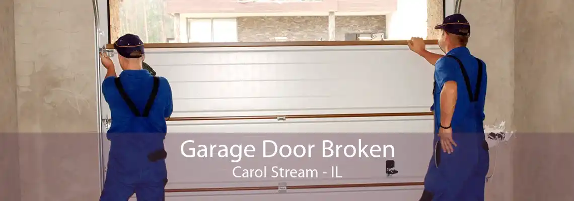 Garage Door Broken Carol Stream - IL