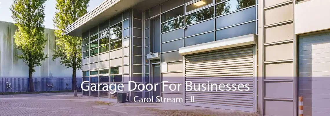 Garage Door For Businesses Carol Stream - IL