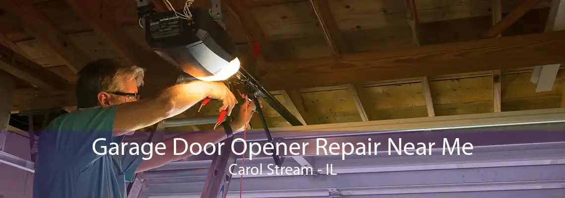 Garage Door Opener Repair Near Me Carol Stream - IL