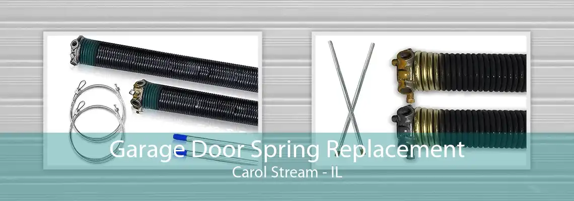 Garage Door Spring Replacement Carol Stream - IL