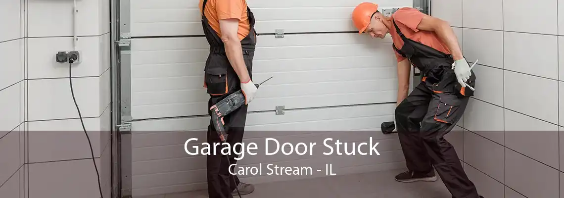 Garage Door Stuck Carol Stream - IL