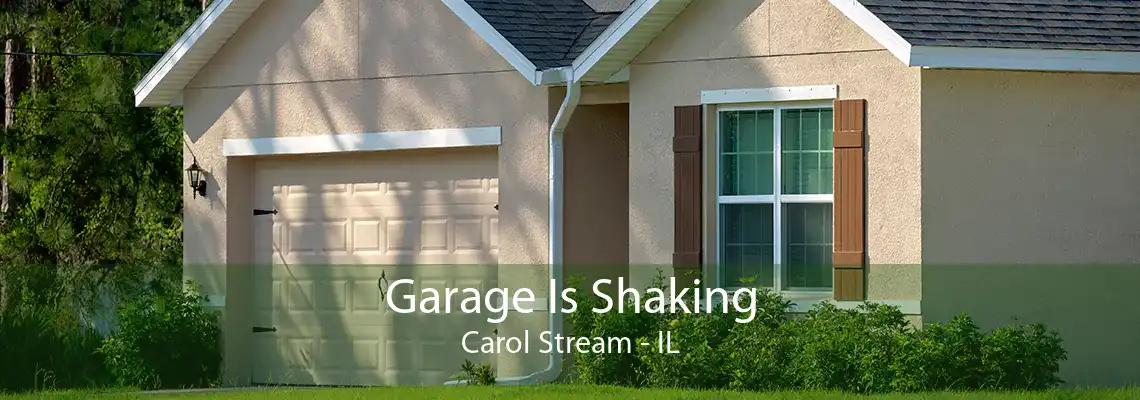 Garage Is Shaking Carol Stream - IL