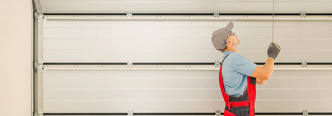 Aluminum Garage Door Installation in Carol Stream, Illinois