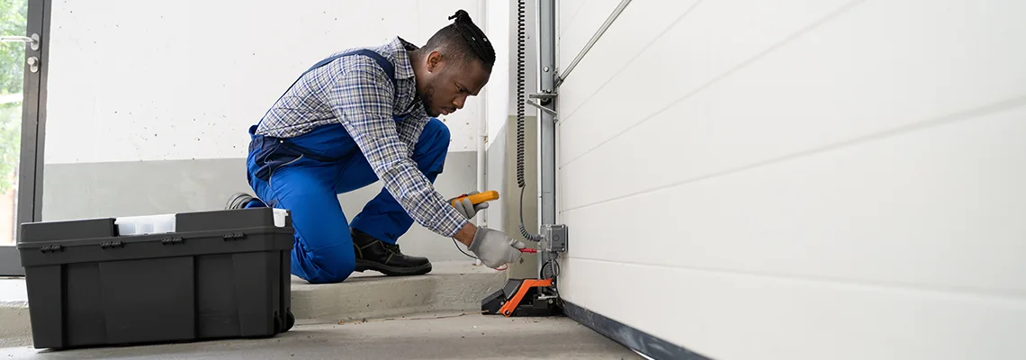 Garage Door Track Repair in Carol Stream, IL