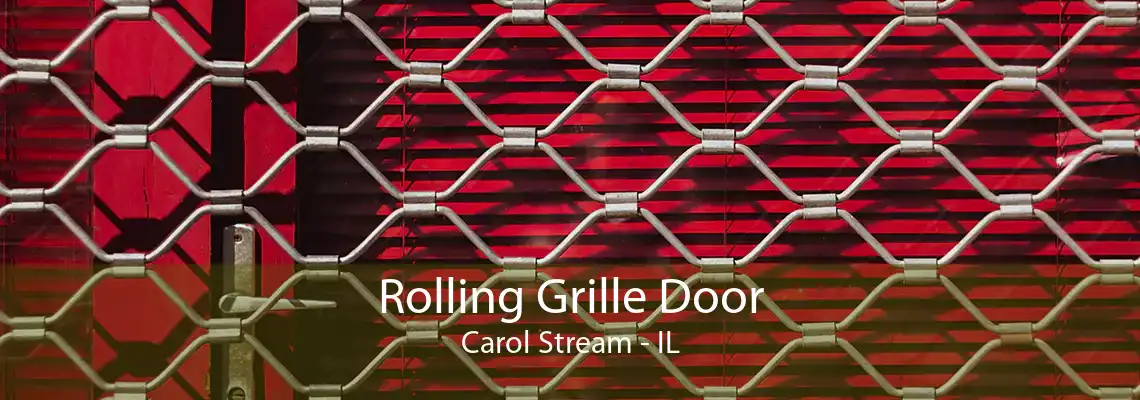 Rolling Grille Door Carol Stream - IL